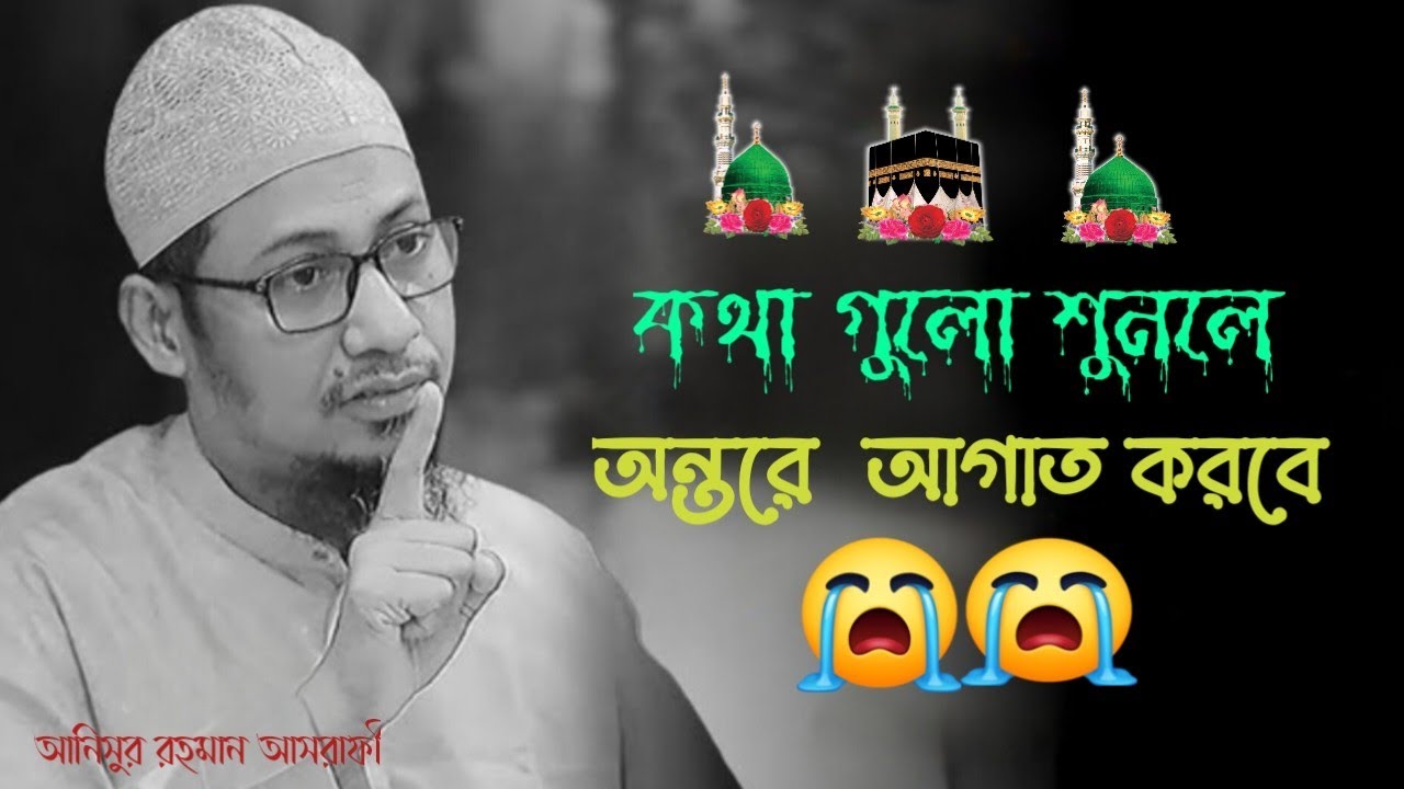 কথাগুলো অন্তরে নাড়া দেয়। কথাগুলো শুনুন ।#আনিসুর_রহমান_আশরাফী #anisur_rahman_ashrafi #ওয়াজ #waz 