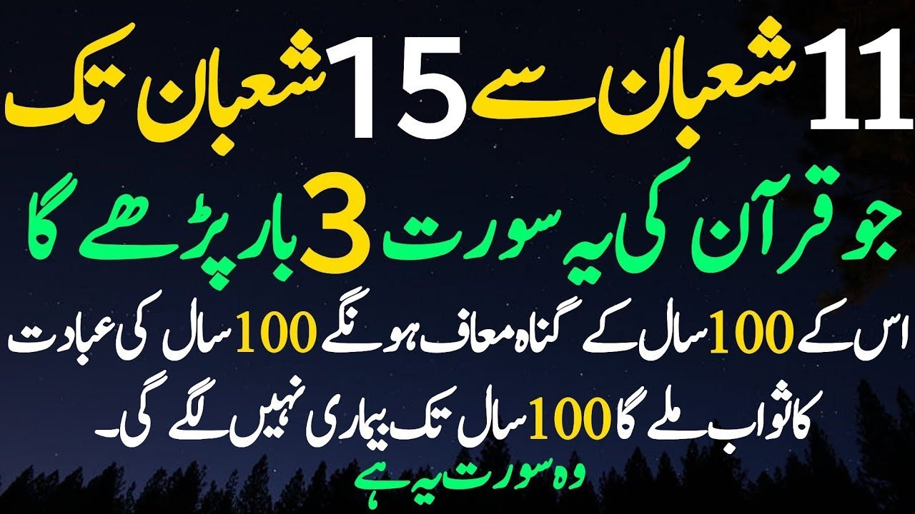 11 Shaban Se 15 Shaban Ka Khas Wazifa | Iqbal Salfi Bayans | Shab e Barat 2026 Wazifa 