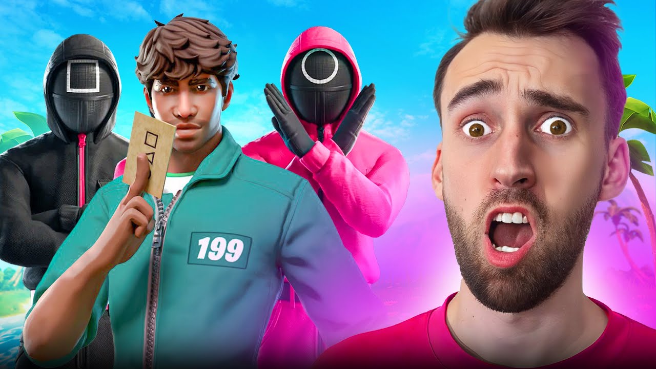 SQUID GAME MAIS DANS FORTNITE (2025 MAP)