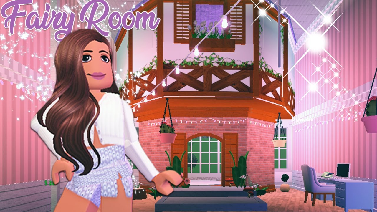 MAKING A FAIRY THEMED ROOM FOR MY HOTEL | Bloxburg
