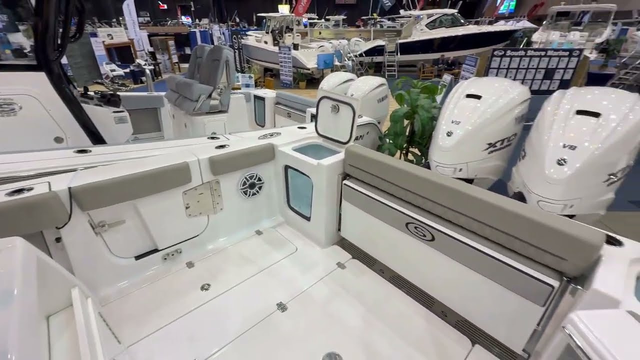 2025 Sportsman Open 322 – Offshore Fishing Performance & Comfort | Twin Yamaha 900HP