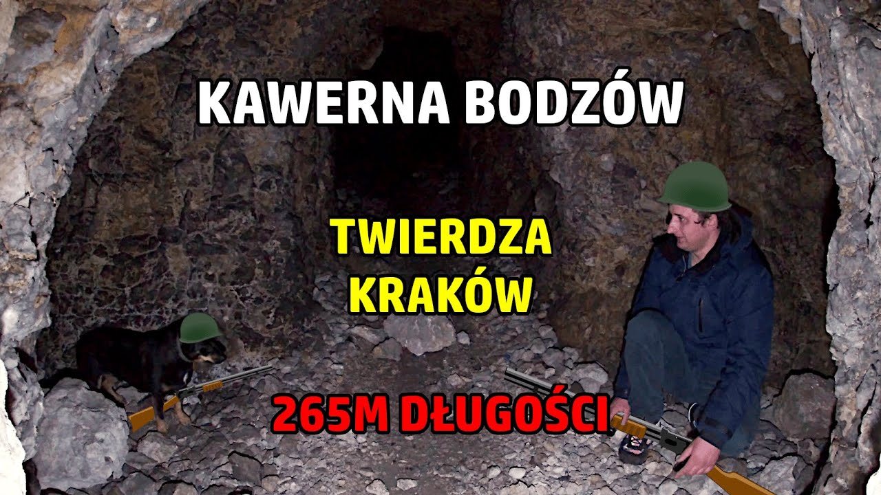 KAWERNA BODZÓW | TWIERDZA KRAKÓW | BODZÓW CAVERN | CRACOW FORTRESS | 4K