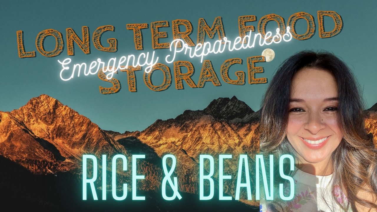 Food Storage: Rice and Beans Do it right the first time: Mylar Bags/5 gallon bucket/oxygen absorbers