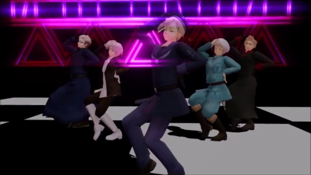{MMD x Hetalia} DROP IT (Nordics)