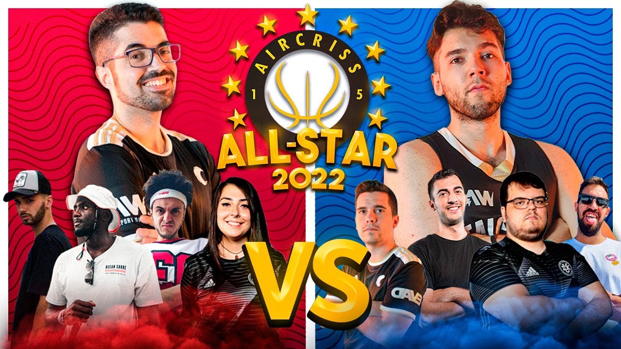 ¡AIRCRISS CREA un ALL-STAR con STREAMERS de NBA 2K!