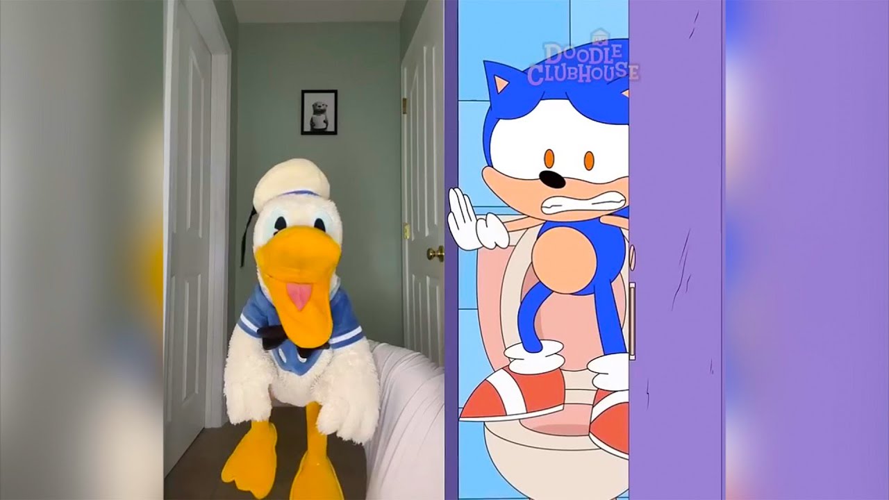 Donald Ducc REACTS To SHIN SONIC TikToks! 95 (DO NOT BE SCARED CHALLENGE)