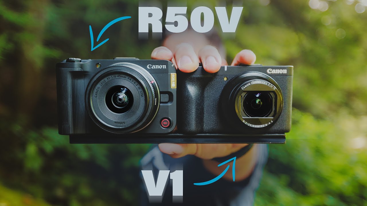Canon PowerShot V1 vs R50V | Which Travel Camera Should You Buy?
