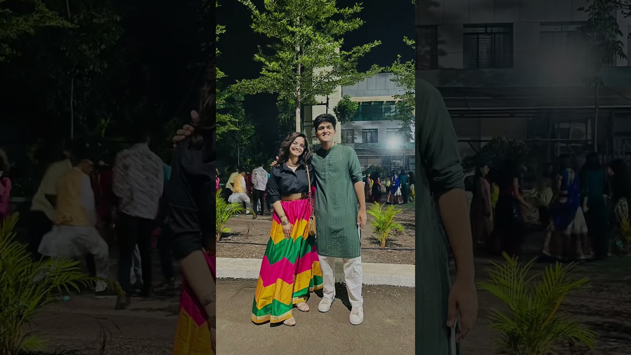 Garba night at SMBT✨#bds #college #firstyear  #neet #sangamner #dandiya #garba #navratri #smbtdc