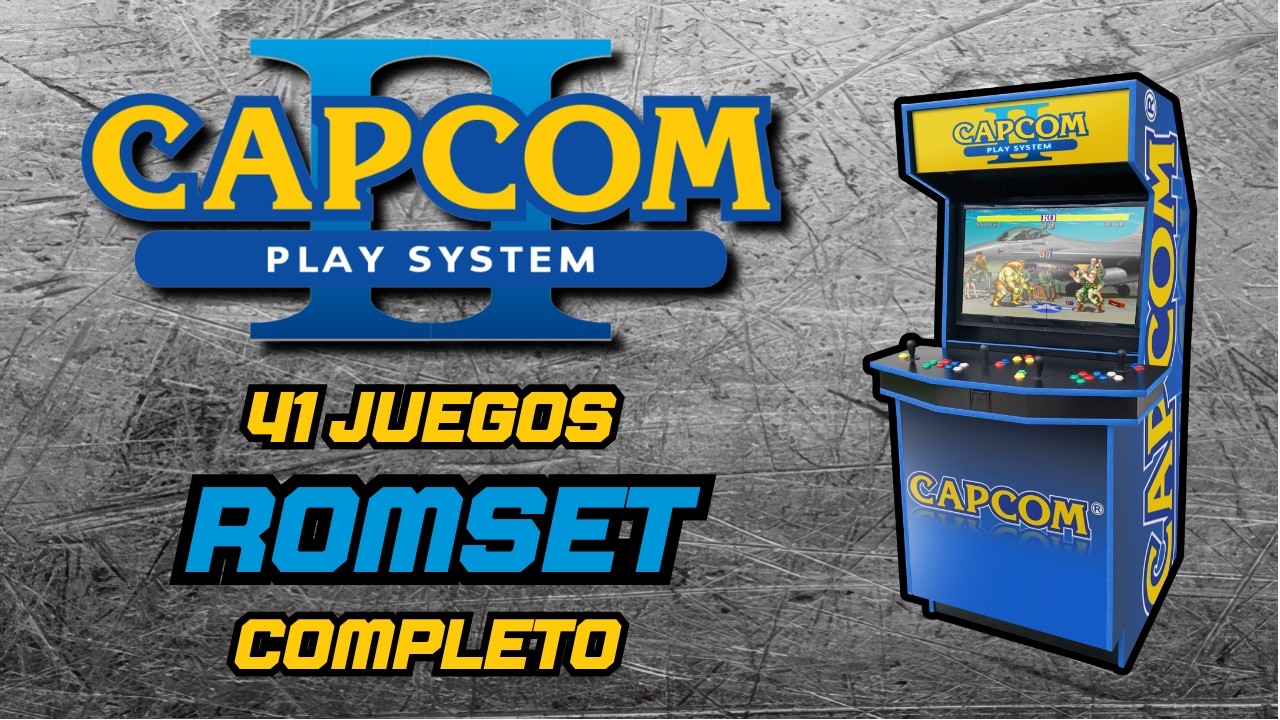 💥¡CPS-2 FULL PACK! 🕹️ para RETROBAT V7.5! | 👉 ¡ROMSET COMPLETO 41 JUEGOS! ✅️
