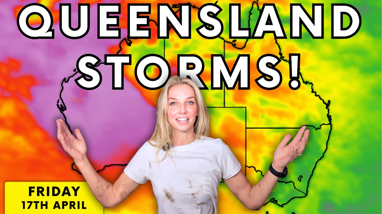 QLD Storms turn severe! Flash Flood Risk & Tasmanian wind warning | Your daily weather forecast