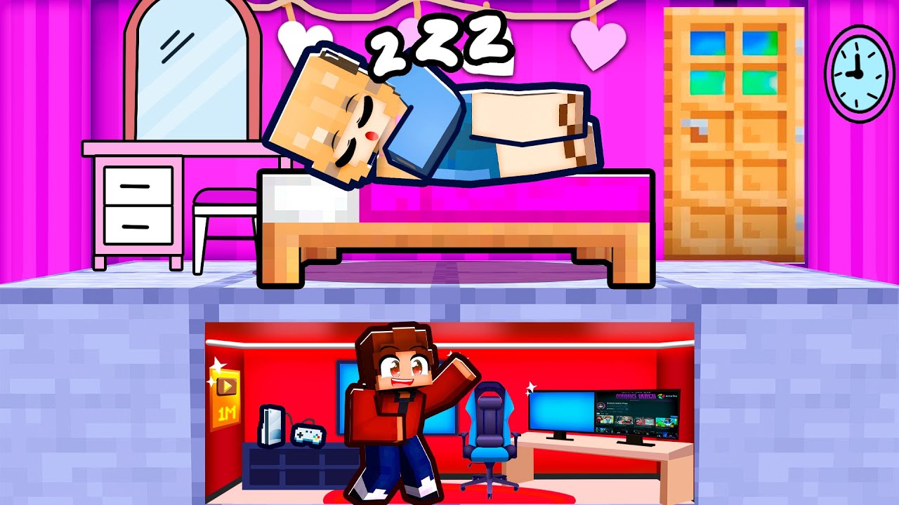 Am Făcut O *CAMERĂ DE GAMING* Secretă...