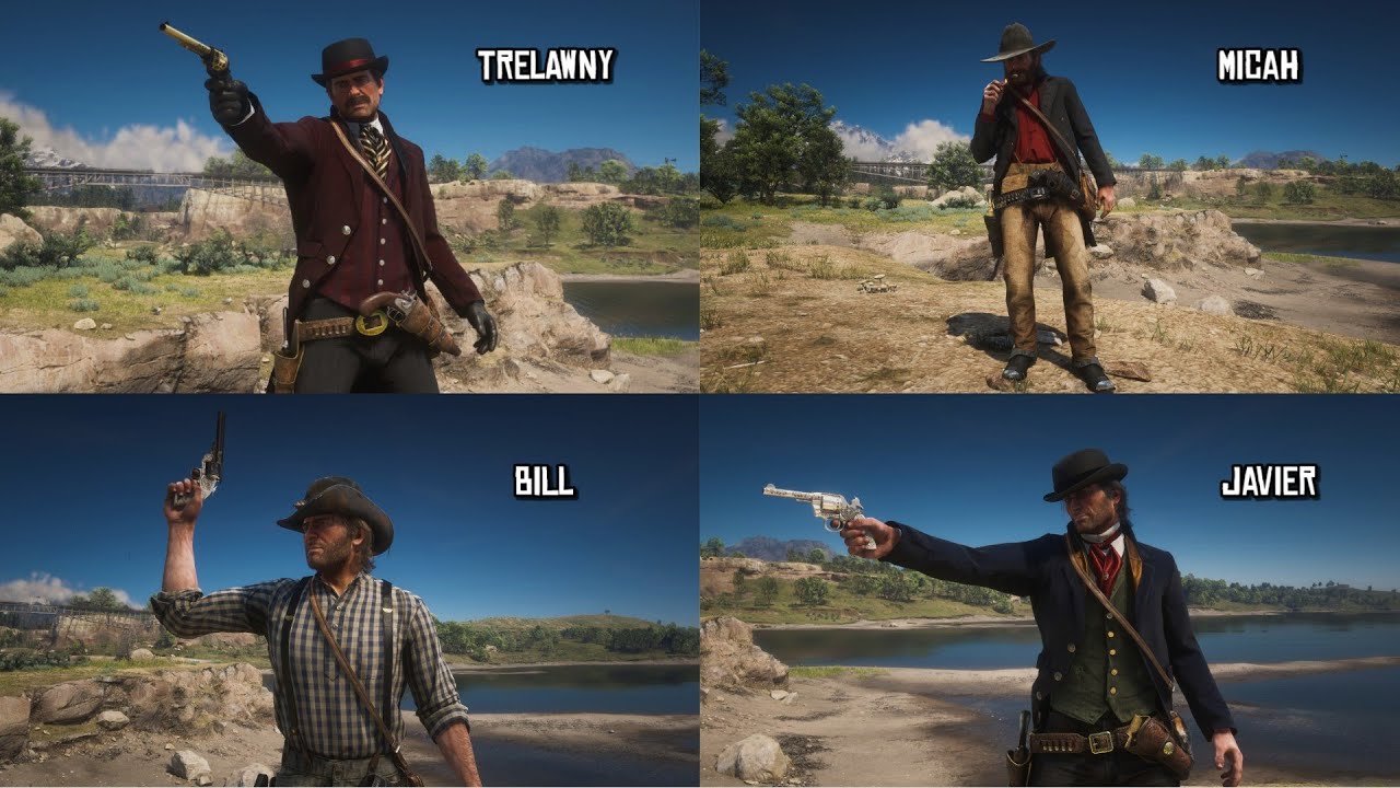 Every Gang Member's Outfit for Arthur | Red Dead Redemption 2