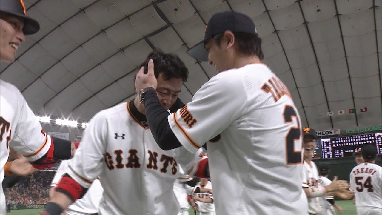 2017年6月18日【巨人対ロッテ】亀井善行3連続敬遠後 涙のサヨナラHR