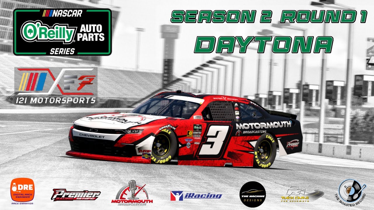 Drafting Chaos at Daytona! | i2i Motorsports O'Reilly Series Season 2 Round 1 on iRacing