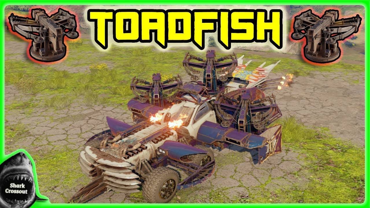 Toadfish Art-Build [Funny Flips and Gameplay] [Crossout Gameplay ►141]