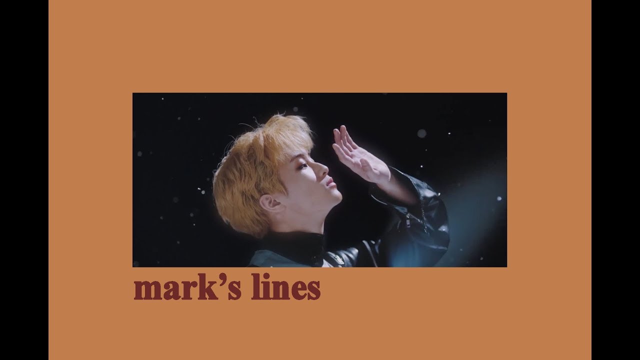 every nct mv but it's only mark's lines (updated to SUPERHUMAN)
