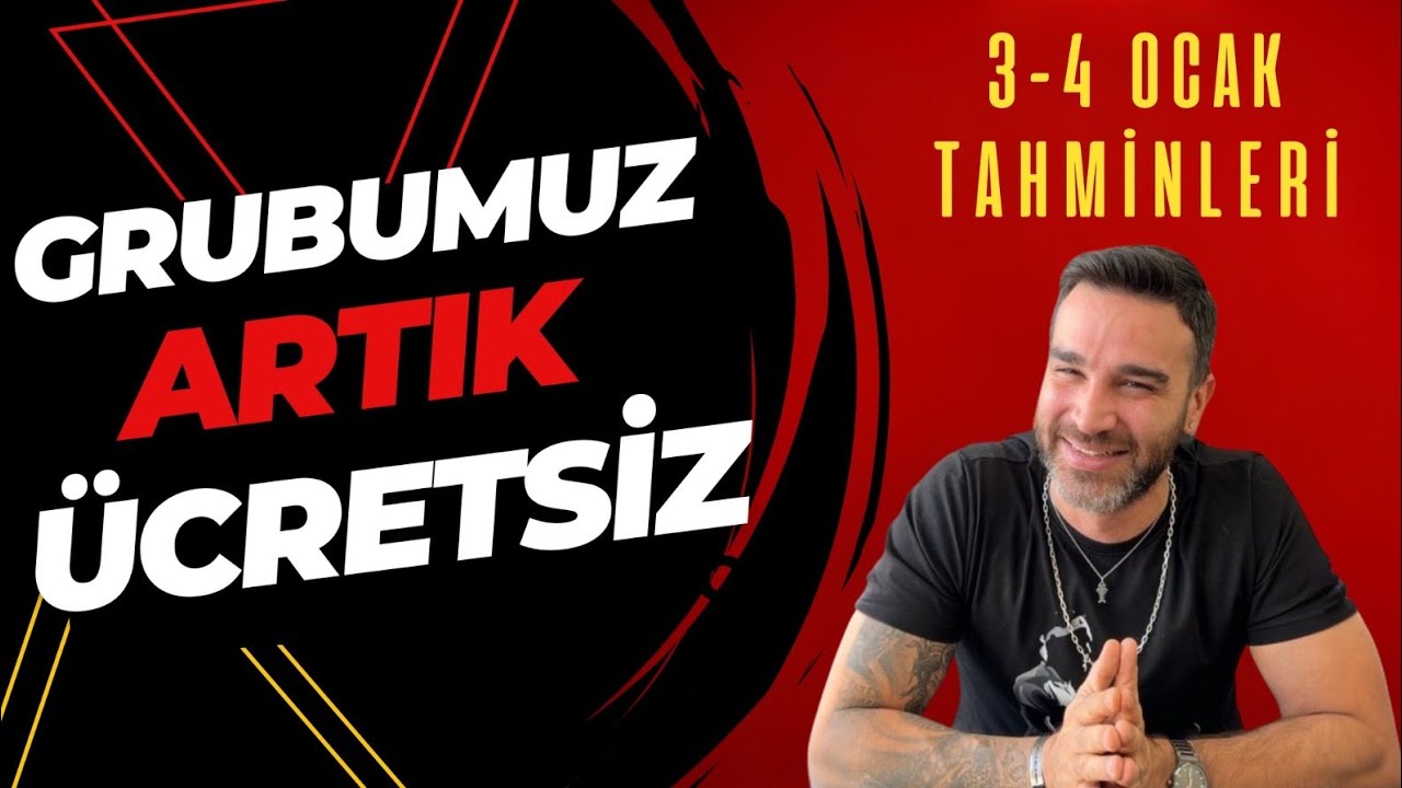 BEDAVA YAPTIK KOŞ KOŞ KOŞ!! (3 4 Ocak İddaa Tahminleri)