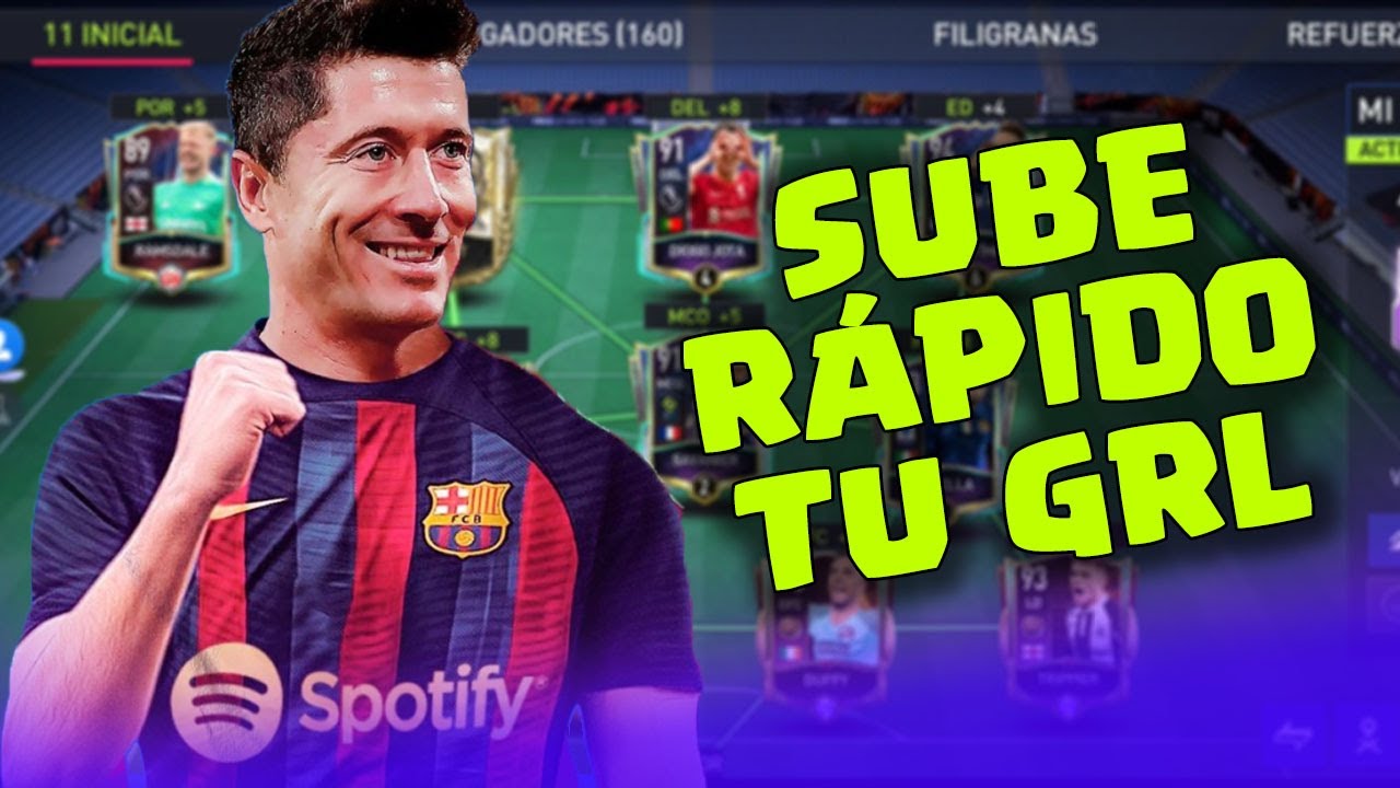 COMO SUBIR GRL RAPIDO EN FIFA MOBILE 22 💥 TRUCOS PARA TU EQUIPO 🥇