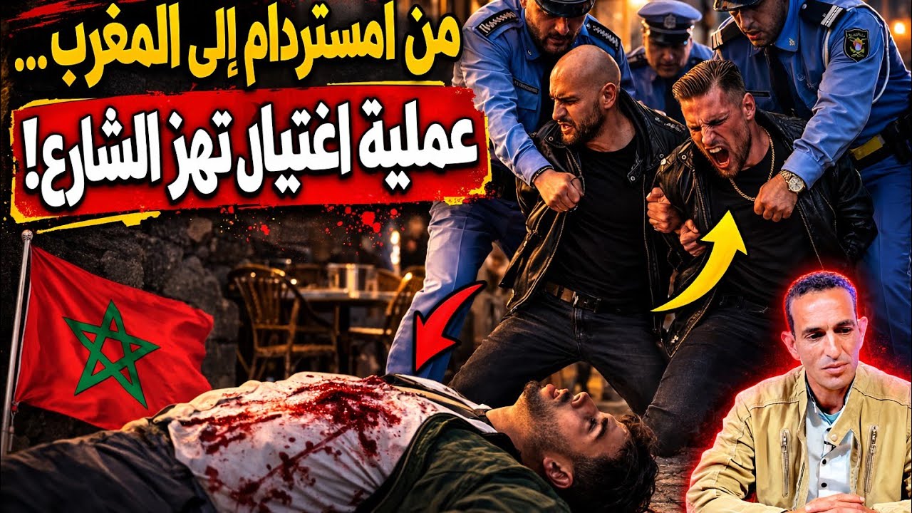 مافية ملائكة الموت الهولنديه ترسل عنصران خطيرين بي السلاح الى المغرب لي إغتيال شخصان سرقو العصابة 