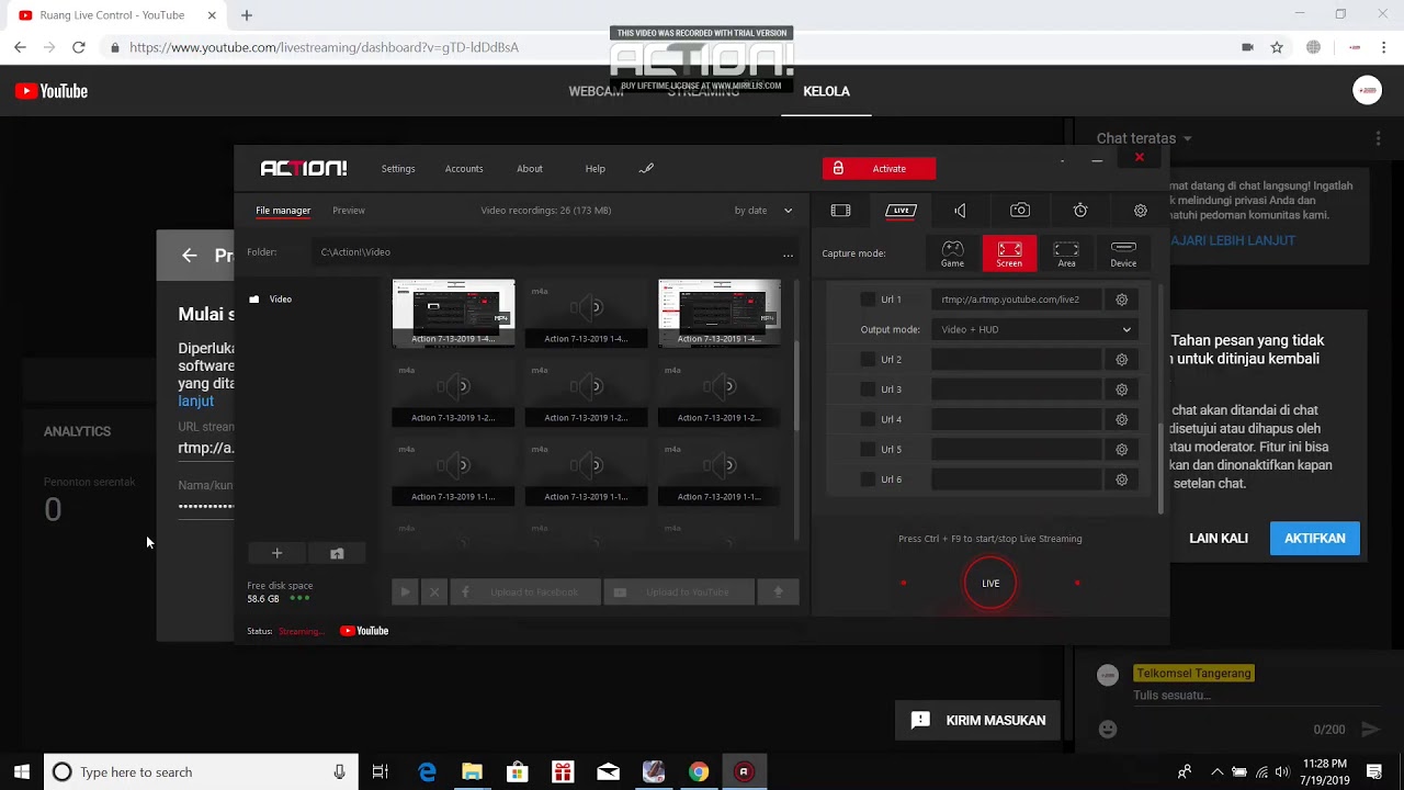 Telkomsel Tangerang Live Stream