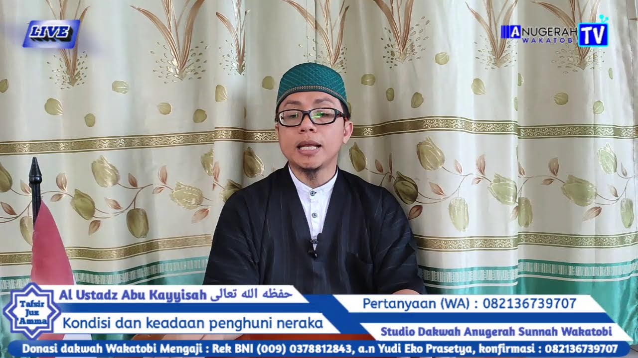 Kondisi dan keadaan penghuni neraka, Tafsiir Juz 'Amma - Syaikh Muhammad bin Shalih Al 'Utsaimin