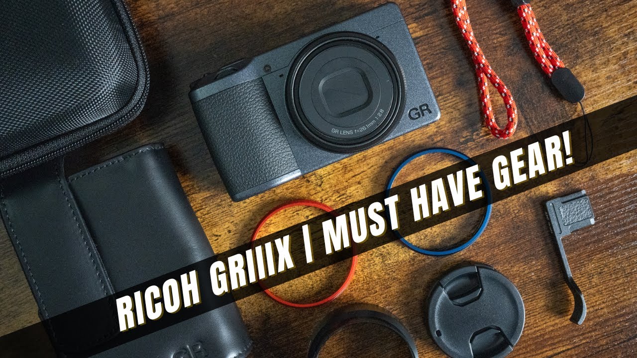 Must-Have Street Photography Accessories | Ricoh GRIIIX | 2024