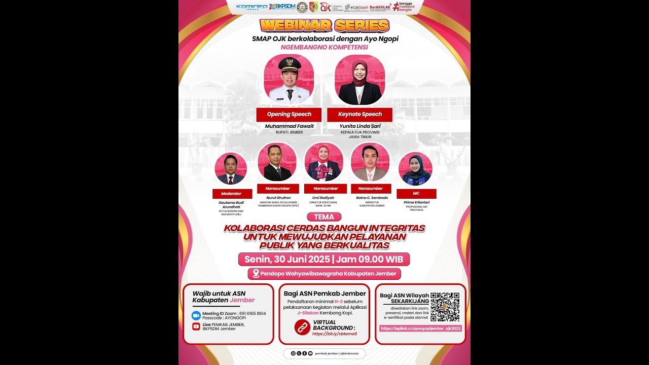 Webinar ASN Jember Ayo Ngopi 