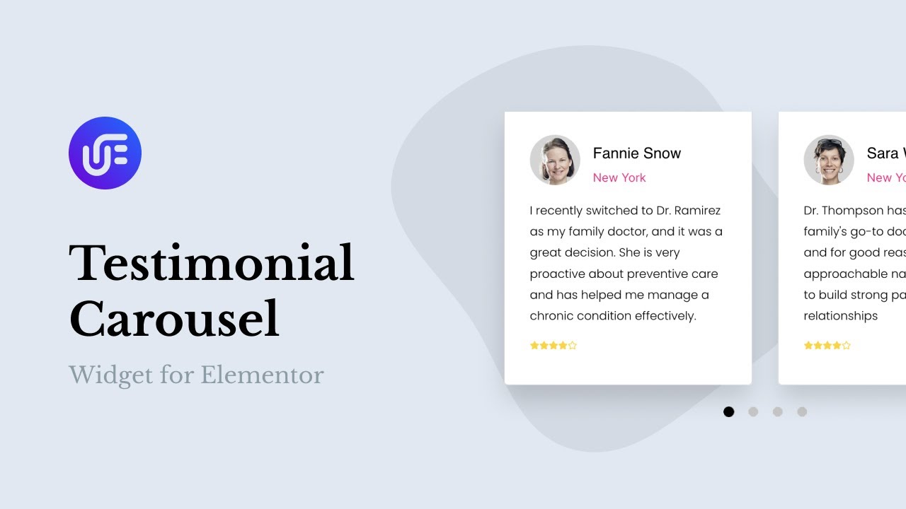 Testimonial Carousel Widget for Elementor