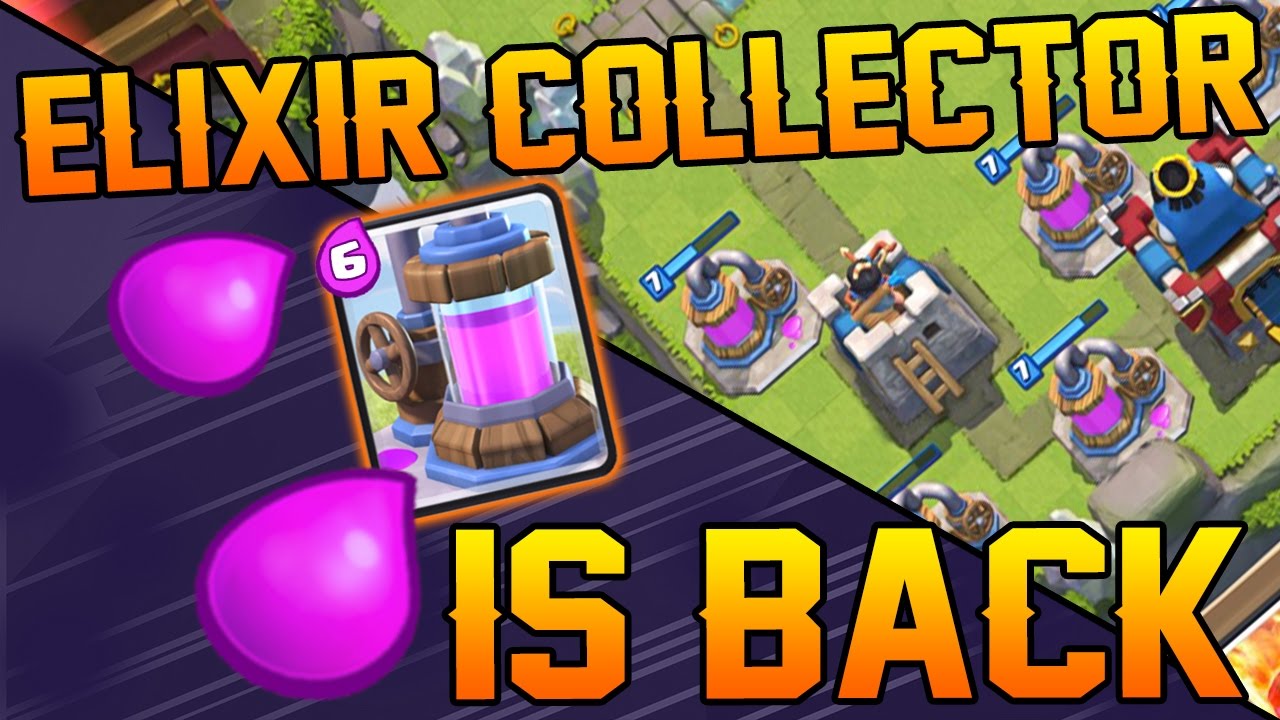 ELIXIR COLLECTOR IS BACK! Clash Royale - Pekka Three Musketeer & Barbarian Hut Three Musketeer Decks