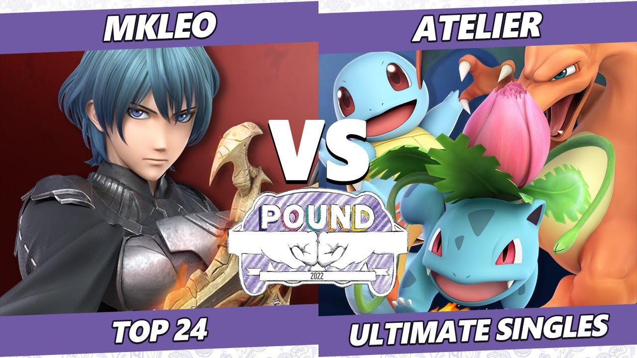 Pound 2022 Top 24 - MkLeo (Byleth) Vs. Atelier (Pokemon Trainer) SSBU Smash Ultimate Tournament