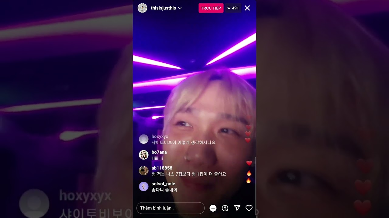 [240514] 저스디스(JUSTHIS) 인스타 라이브 Instagram livestream