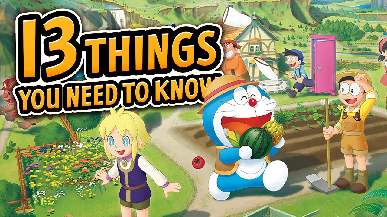 13 Things You Need to Know About Doraemon Story of Seasons: Friends of The Great Kingdom