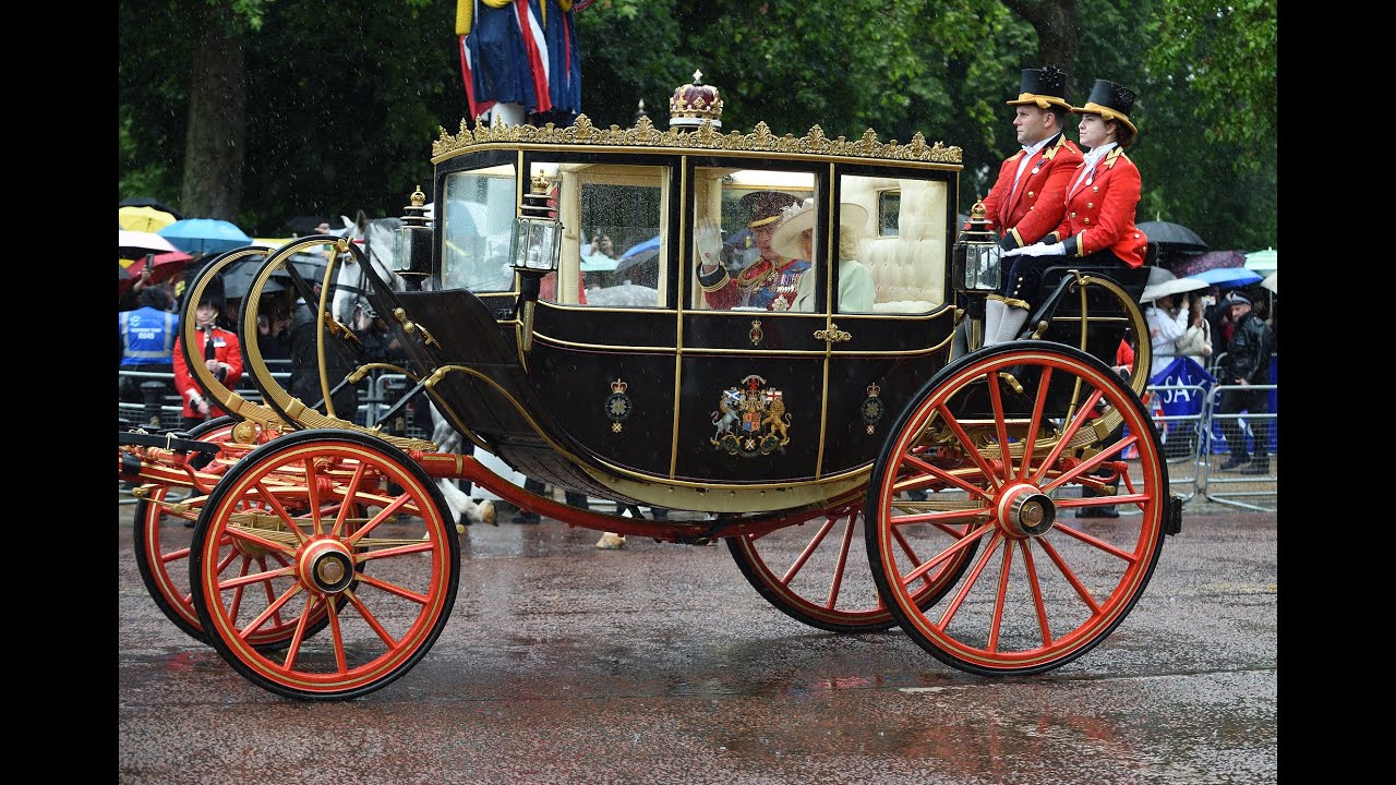 King's Birthday Parade return to Buckingham Palace, 15 June 2024
