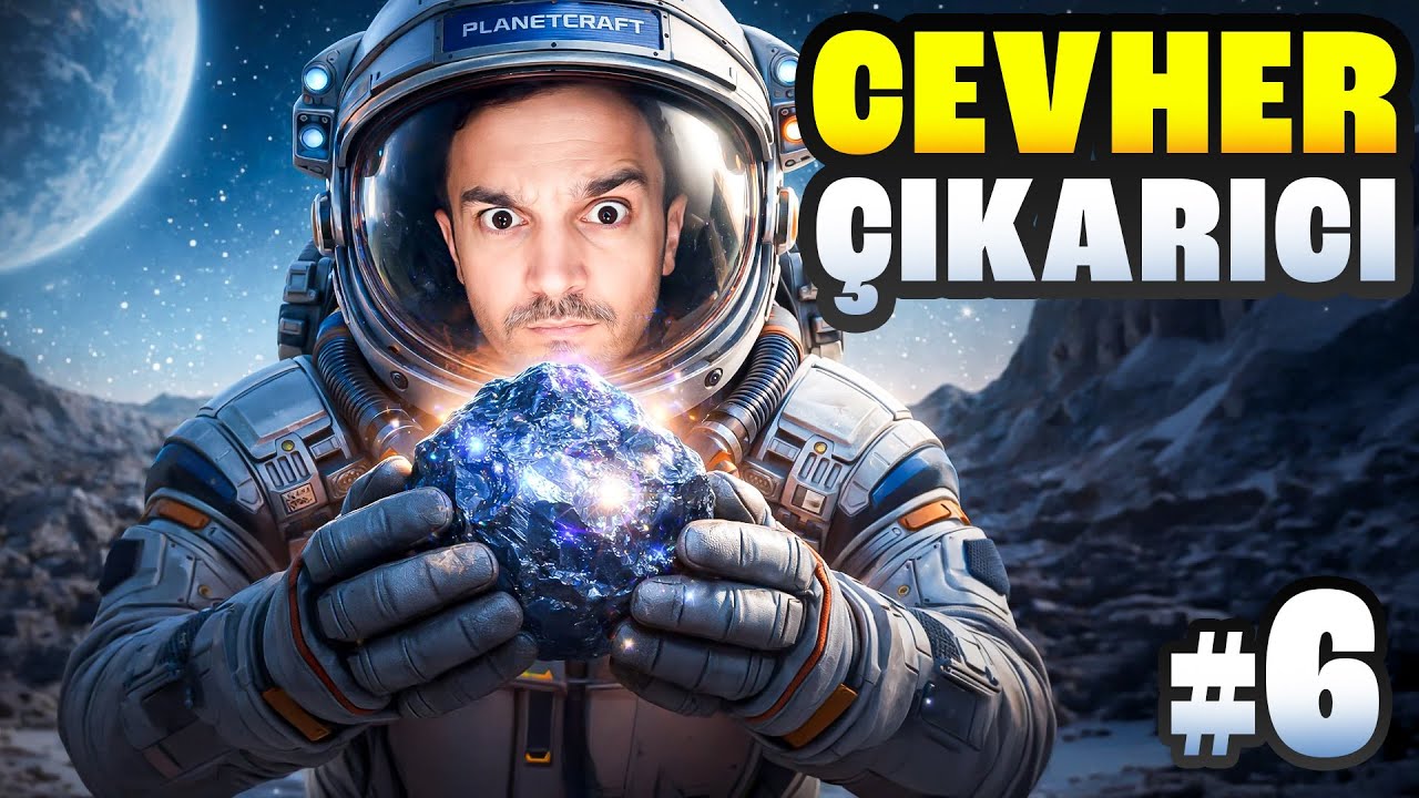 CEVHER ÇIKARICI MAKİNE KURDUM ⛏️ | Planet Crafter #6 🚀