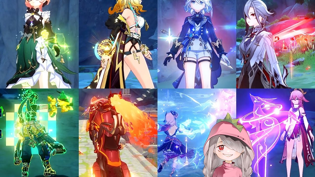 Genshin Impact: C6 Effects Side-by-Side Comparison - All Characters 2025
