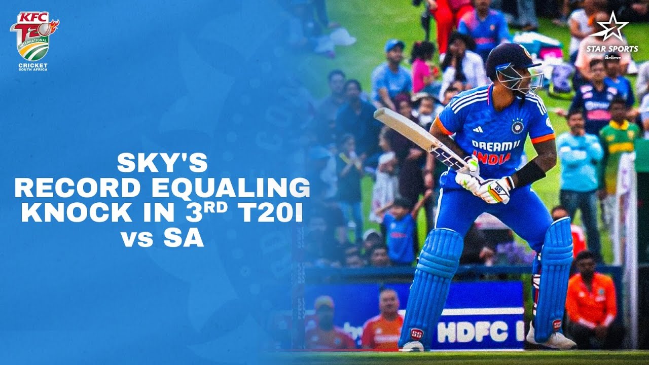 Suryakumar Yadav Equals Rohit & Maxwell for Most Tons in T20Is