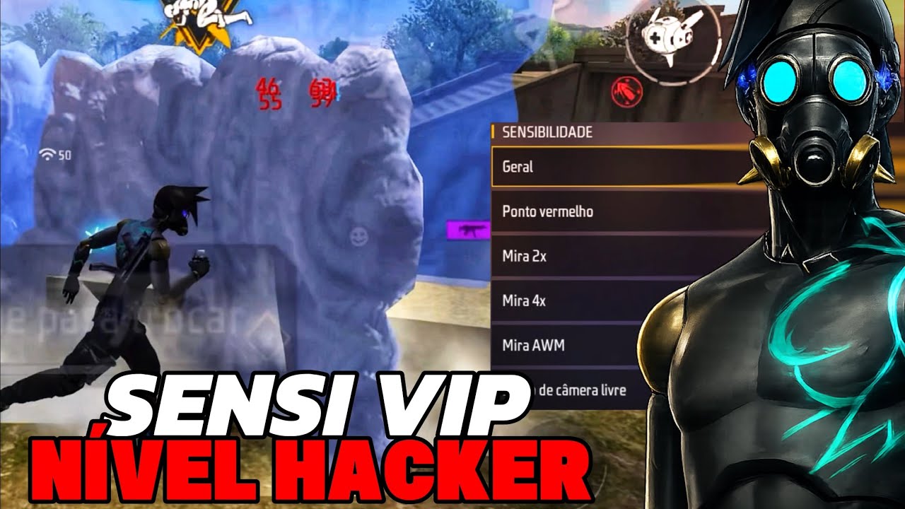 MELHOR SENSIBILIDADE ALTA NOVA ATUALIZAÇÃO Com e sem DPI Para dar FULL VERMELHO!! Free Fire - K7 FF