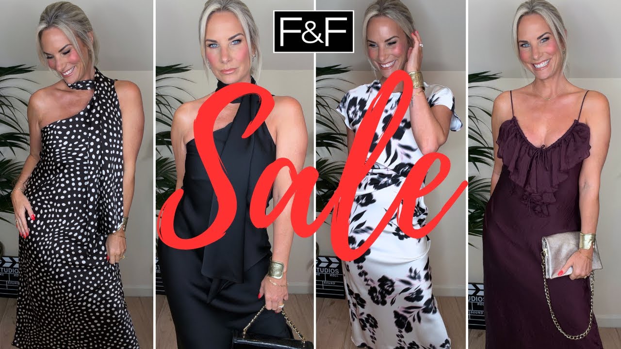 F&F Tesco Распродажа одежды, супермаркеты, мода, TU, Sainsbury's, George, ASDA