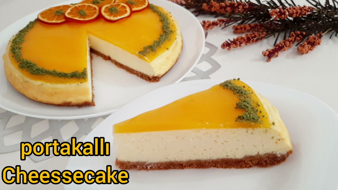 Tam bir lezzet bombası💯 portakallı cheesecake tarifi #chessecake #nefisyemektarifleri 📢