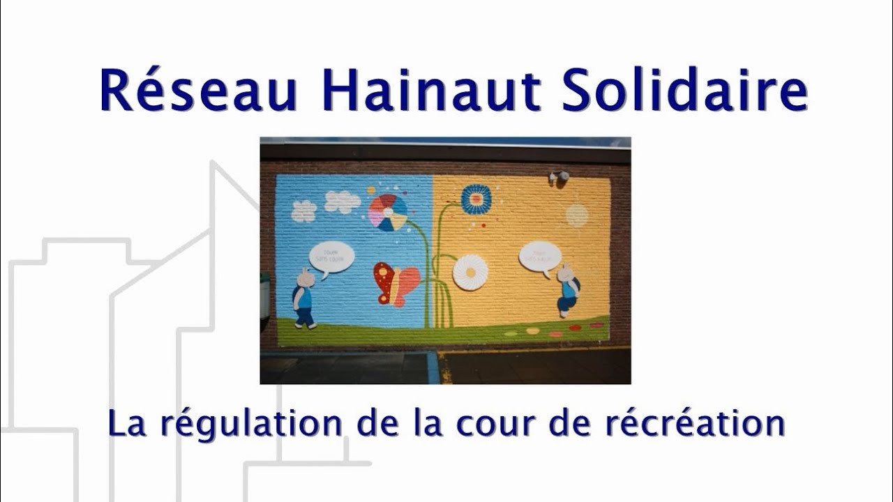 La régulation de la cour de récréation - Vidéo explicative