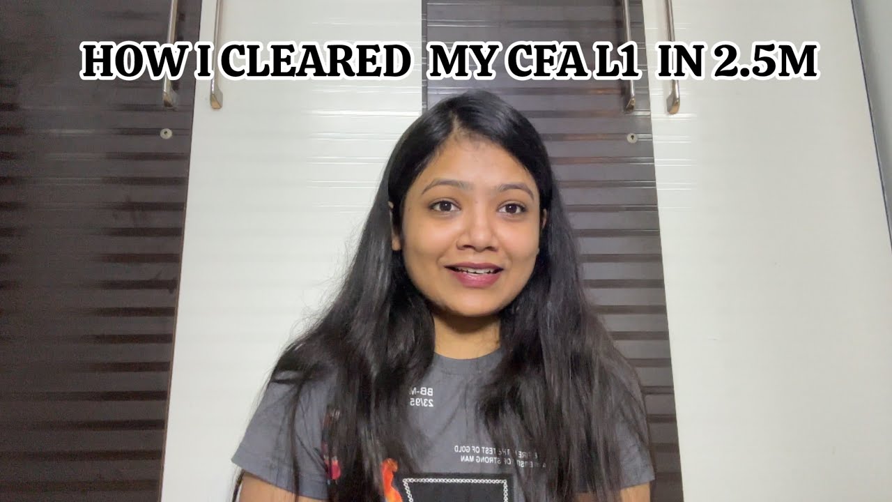 How I Cleared CFA Level 1 in Just 2.5 Months | Q&A + Honest Prep Strategy