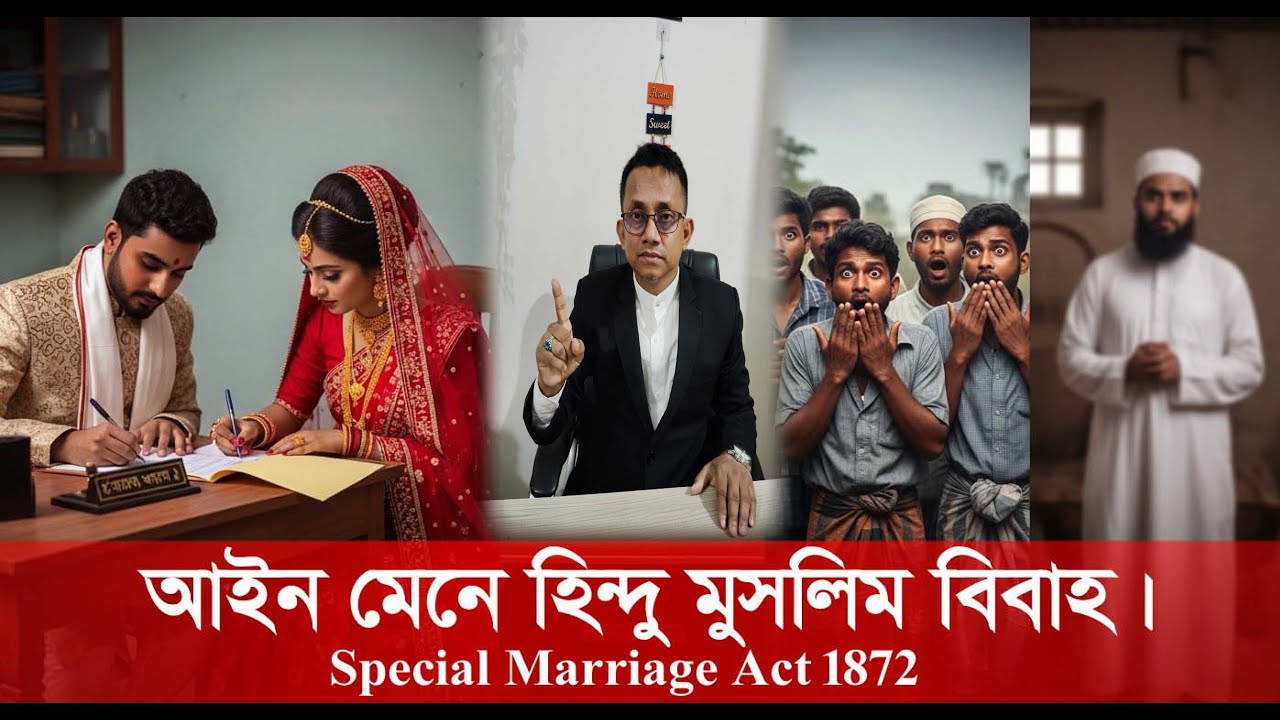 Special Marriage Act 1872 | হিন্দু-মুসলিম বিয়ে কি বাংলাদেশে আইনগতভাবে সম্ভব? #legaltipsbangla