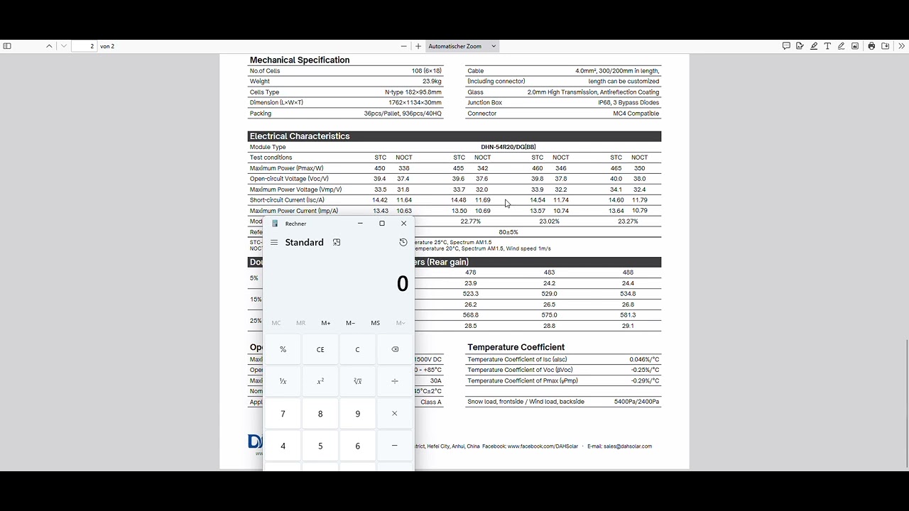Planung mit SolarCreator von Fronius