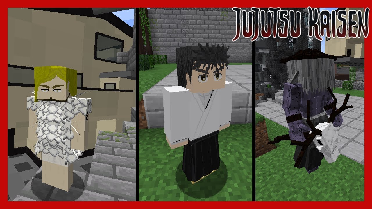 ZENIN CLAN & CULLING GAME UPDATE!  Minecraft Jujutsu Kaisen Mod Review