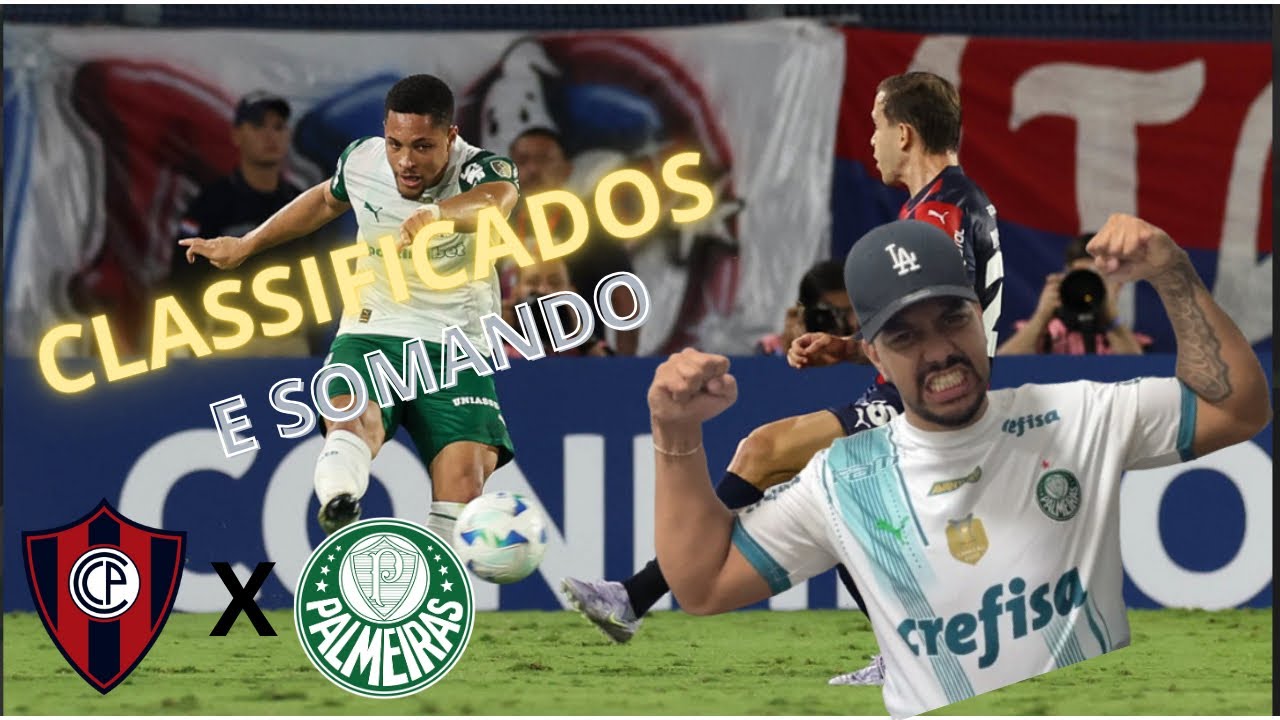 REACT CERRO PORTEÑO 0 X 2 PALMEIRAS - 