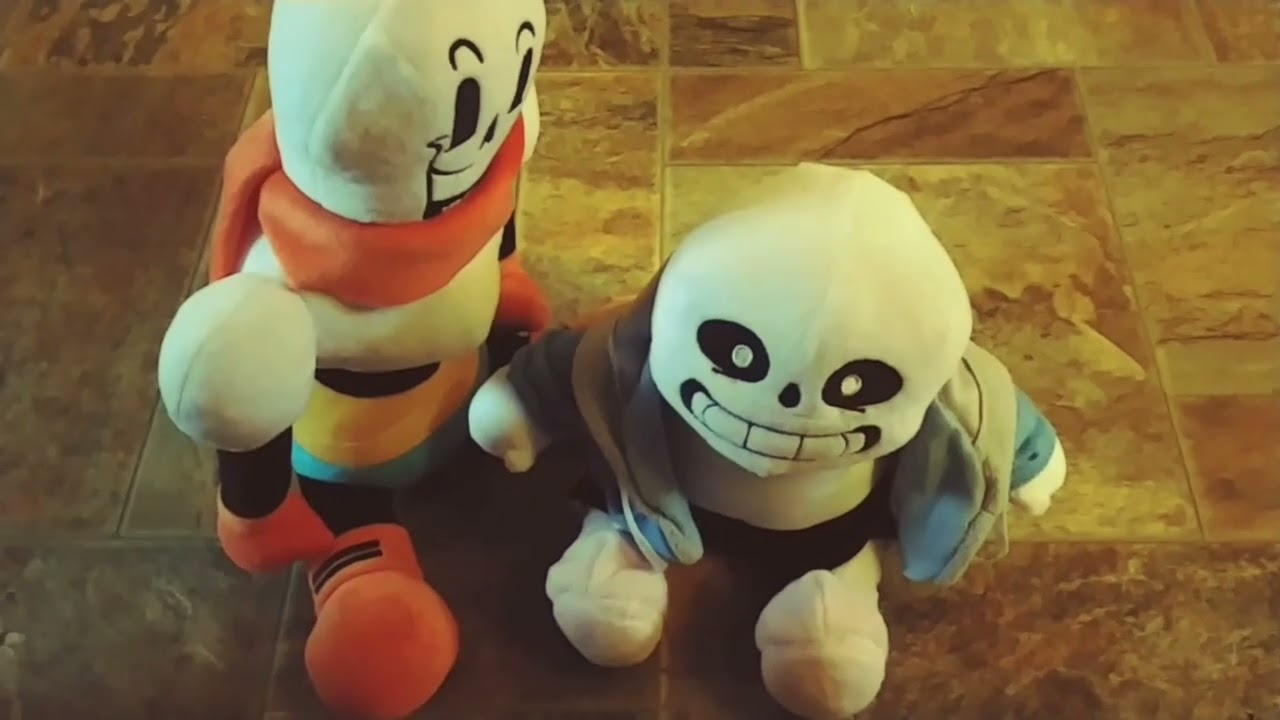 Saying alot of things as Papyrus (Plushie edition)