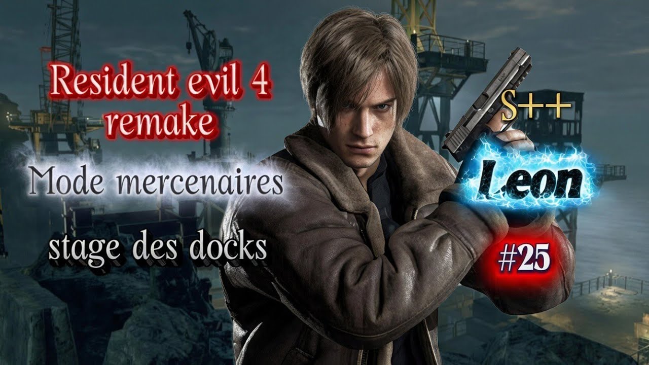 Resident Evil 4 remake /mode mercenaire #25 leon