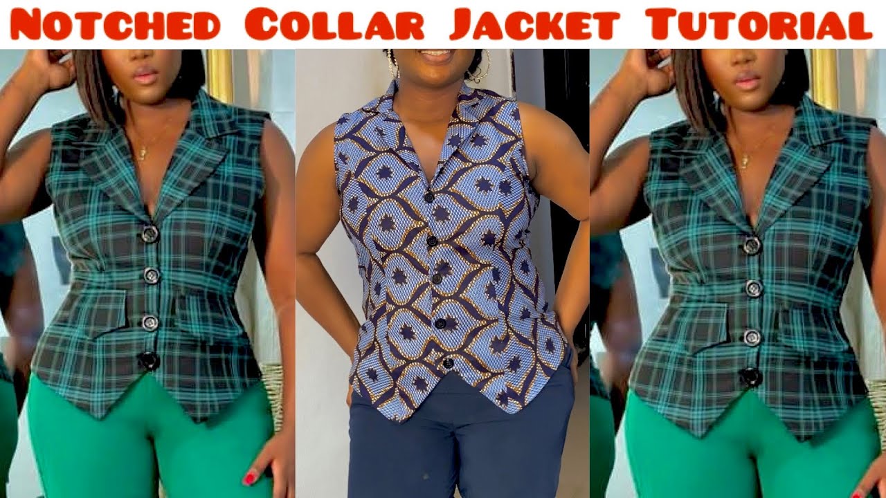 How to sew a Notched Collar Jacket