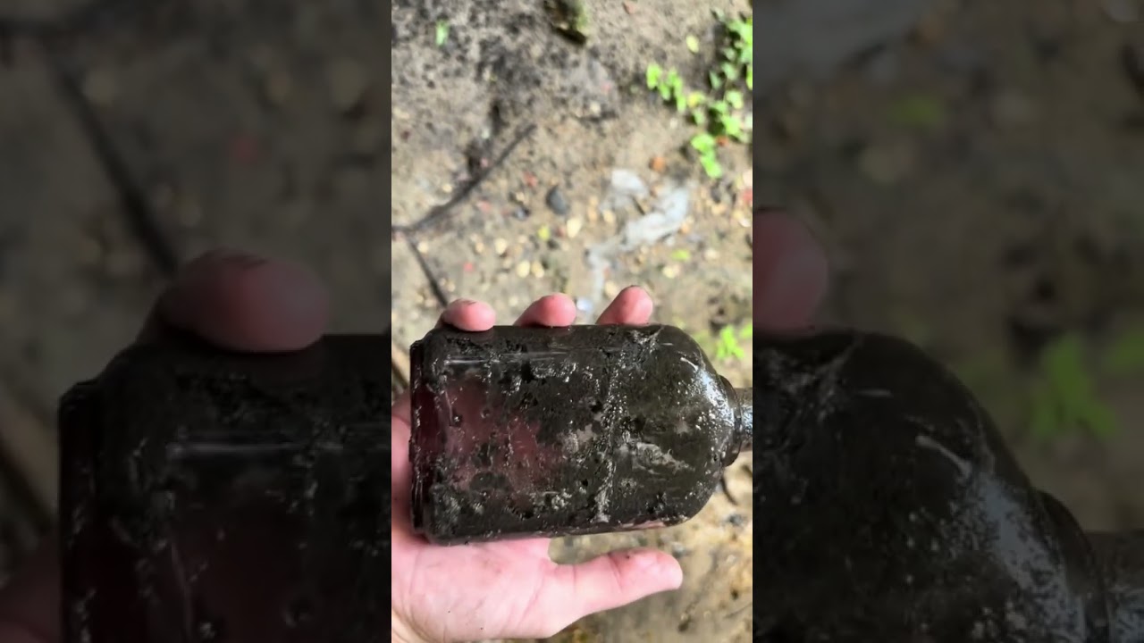 Exploring A 300 Year Old Trash Dump! #nature #trash #treasure #creek