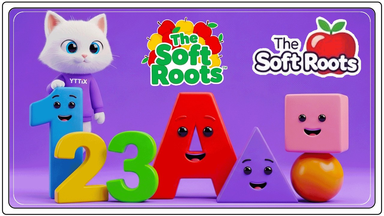 Preschool Learning activities for 3 year olds at home | Learn ABC Phonics Shapes Numbers Colors 🌈